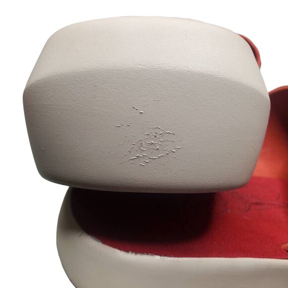 Rare Fly London Bait742fly Red Leather Double Buckle slip-on Sandals Size 40 US - Picture 10 of 10